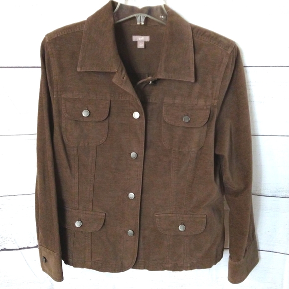 SALE! J. Jill Cotton Jacket - Picture 1 of 5